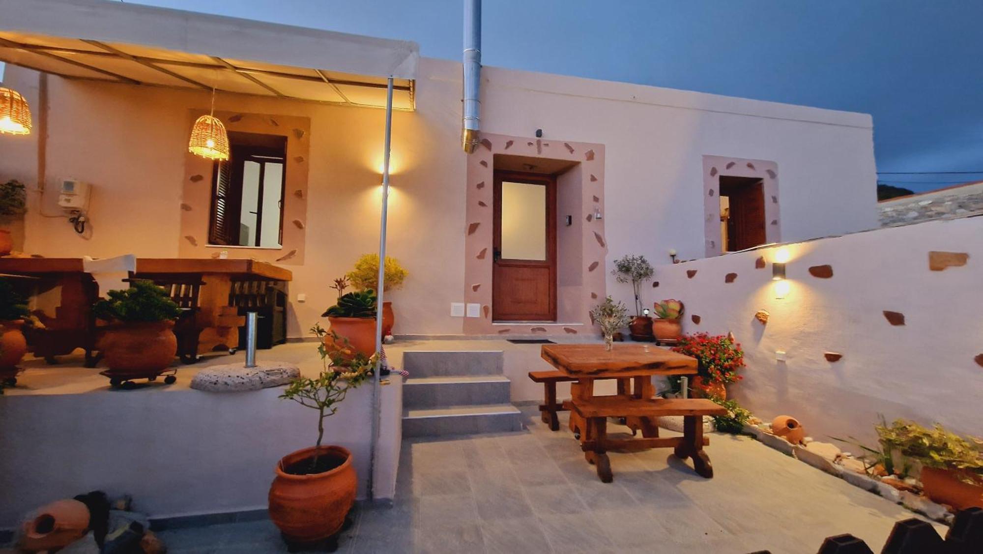 Seva Monolithos Houseヴィラ エクステリア 写真